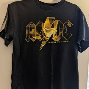 ACDC Iron Man shirt tee